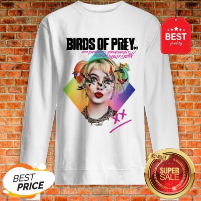 Birds Of Prey DC And The Fantabulous Emancipation Of One Harley Quinn Sweatshirt