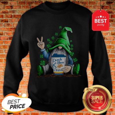 Gnome Hug Dutch Bros Coffee Irish St. Patrick’s Day Sweatshirt