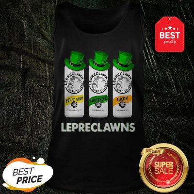 Lepreclawns Pot O’ Gold Shamrock Lucky St Patrick’s Day Tank Top