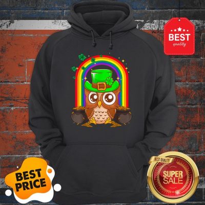 Nice Irish Leprechaun Owl Funny St. Patrick’s Day Hoodie