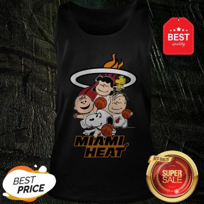 Nice Peanut Characters Mashup Miami Heat Tank Top