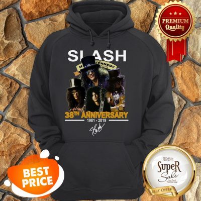 Nice Slash 38th Anniversary 1981 2019 Signature Myles Kennedy HoodieNice Slash 38th Anniversary 1981 2019 Signature Myles Kennedy Hoodie