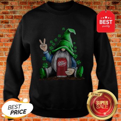 Nice St Patrick’s Day Gnome Hug Dr Pepper Sweatshirt
