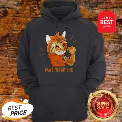 Nice Strong Cat Paws For My Life Hoodie