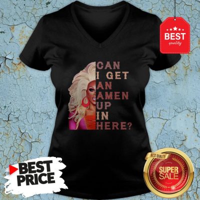 Official RuPaul Can I Get An Amen Up In Here V-neck