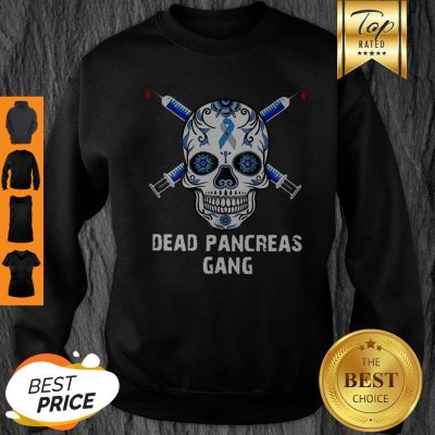 Diabetes Awareness Skull Dead Pancreas Gang Hoodies