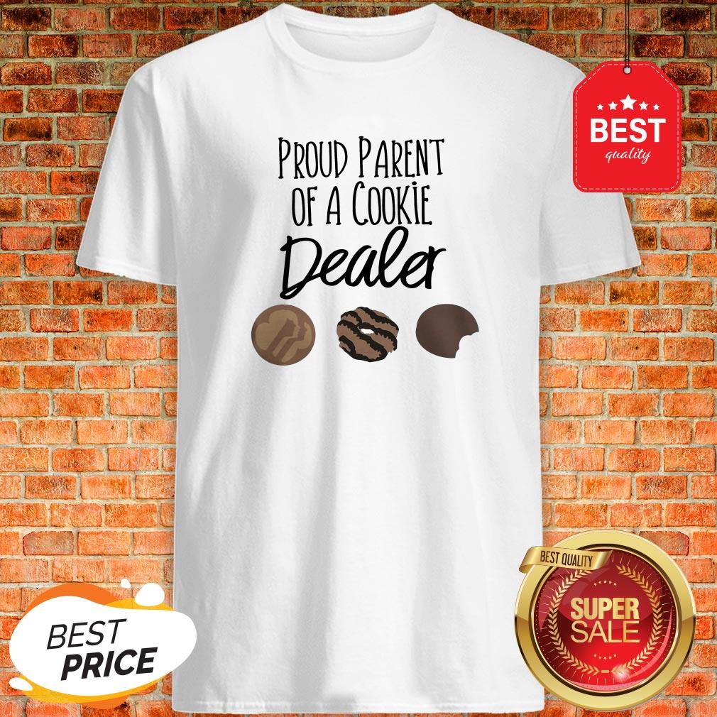 Official Proud Parent Of A Cookie Dealer Shirt