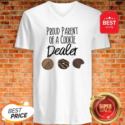 Official Proud Parent Of A Cookie Dealer V-neck