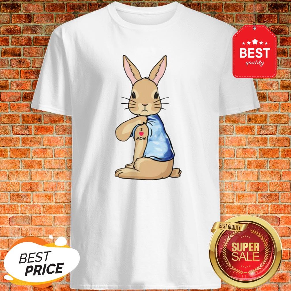 Official Rabbit Tattoos I Love Mom Shirt
