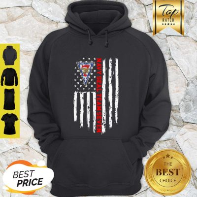 United States Navy Seal Team Seven American Flag Hoodie