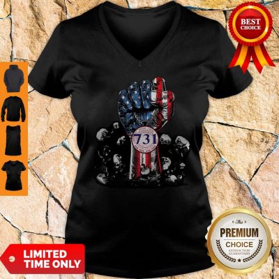 Funny American Punch 731 V-neck