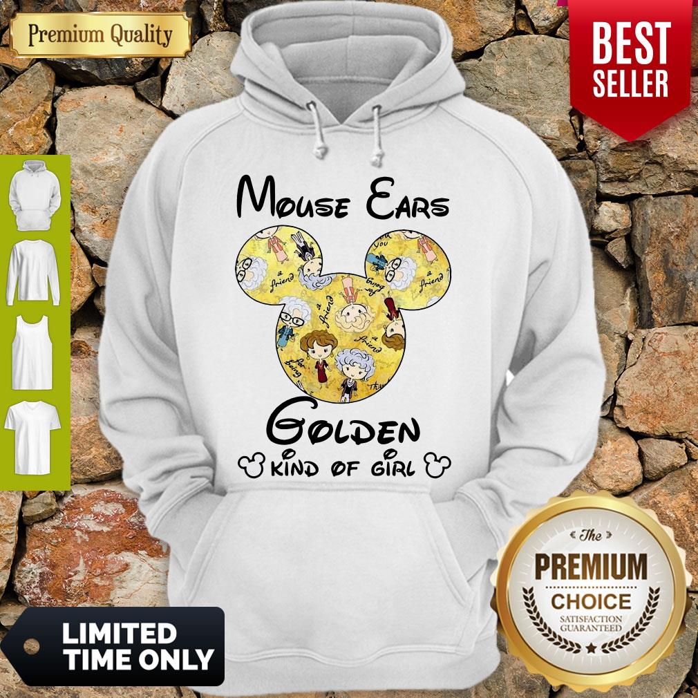 Pretty Mouse Ears Golden Kind Of Girl Hoodie Pretty Mouse Ears Golden Kind Of Girl Hoodie
