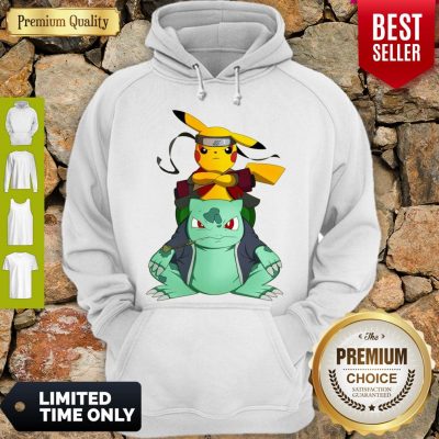Pretty Pikachu Bulbasaur Pokemon Naruto Parody Hoodie
