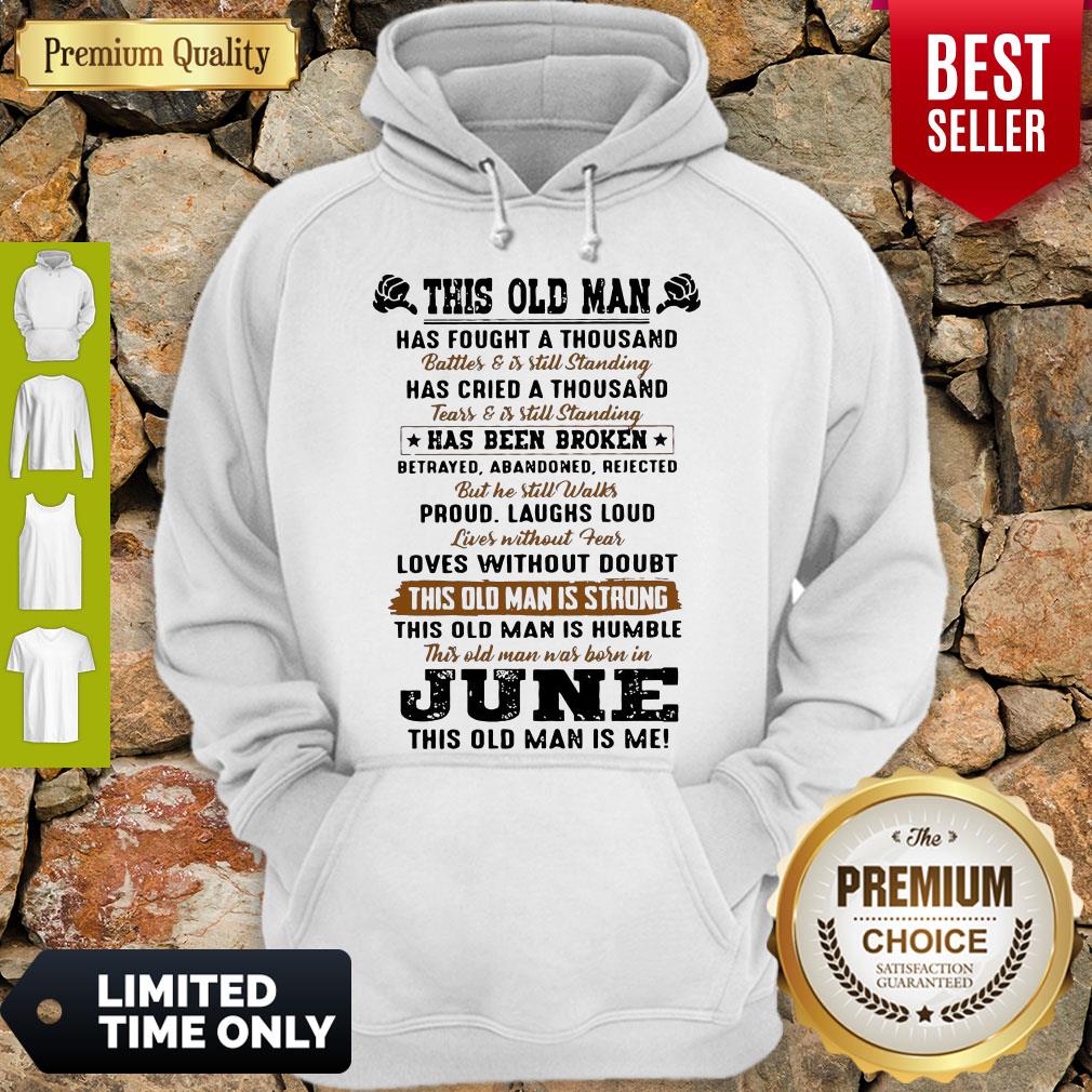 Top This Old Man Has Fought A Thousand Hoodie Top This Old Man Has Fought A Thousand Hoodie