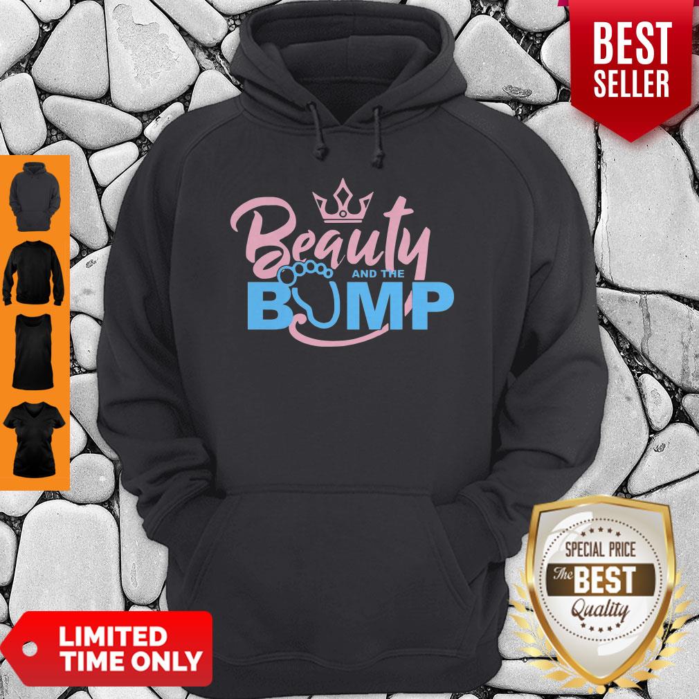 Nice Queen Beauty And The Bump Hoodie Nice Queen Beauty And The Bump Hoodie