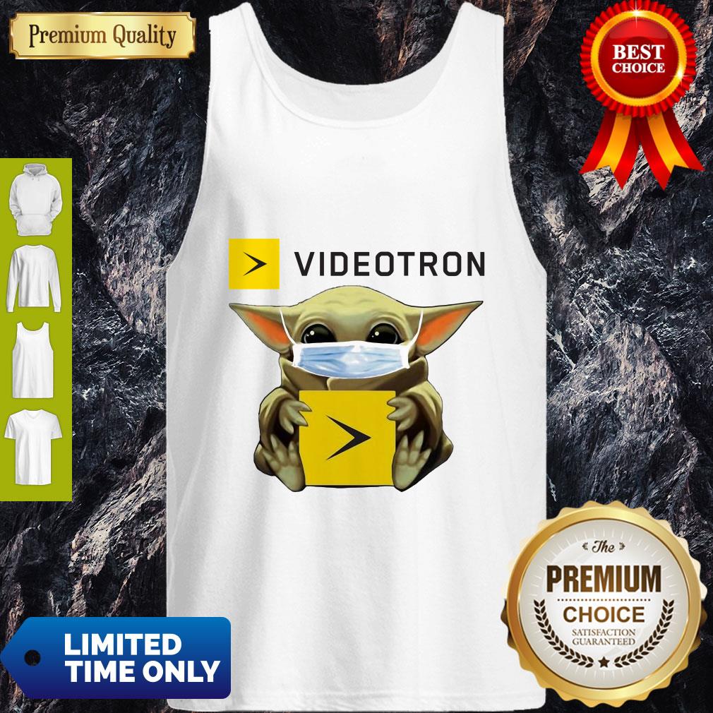 Official Star Wars Baby Yoda Hug Videotron Mask Covid-19 Tank Top Official Star Wars Baby Yoda Hug Videotron Mask Covid-19 Tank Top