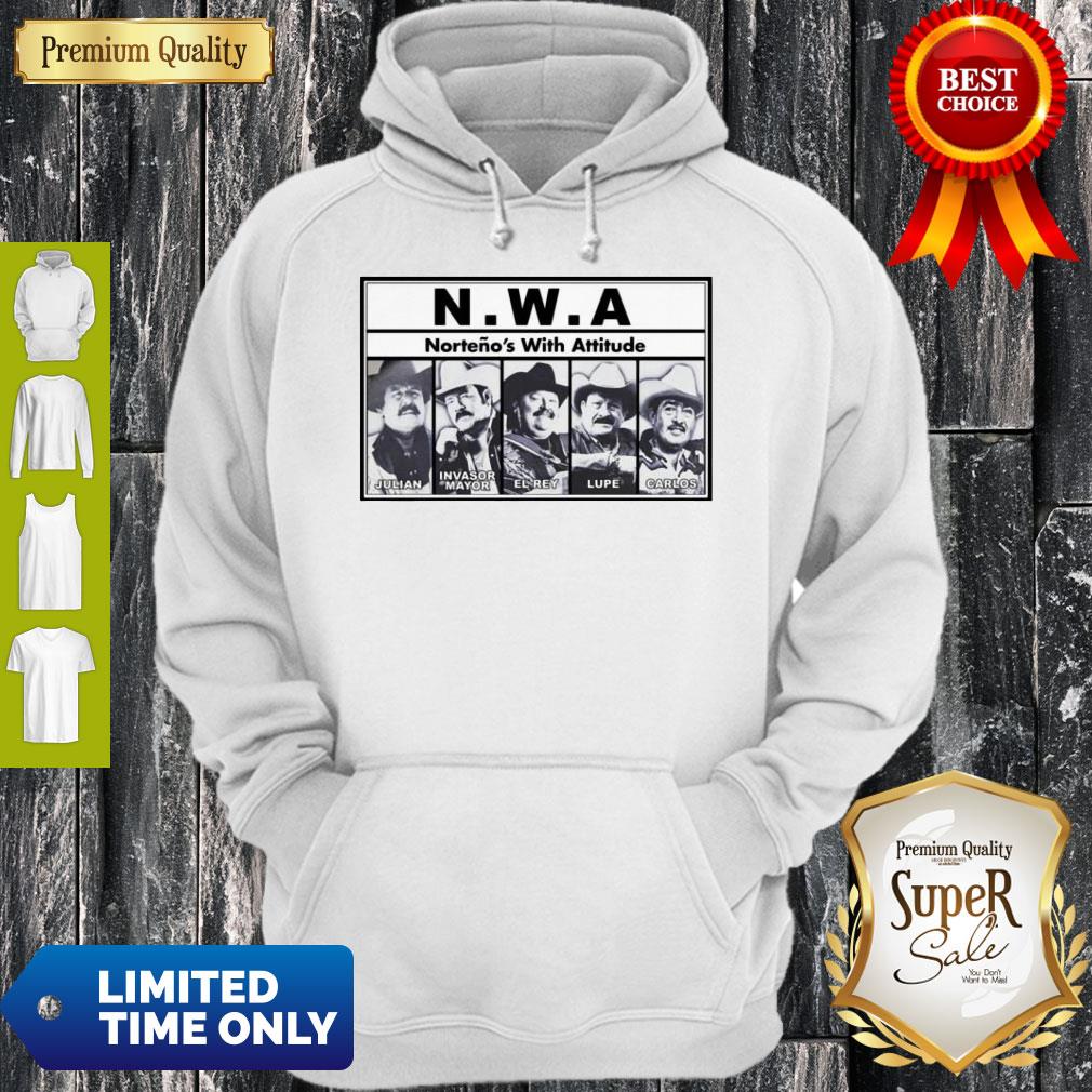 Premium Nortenos With Attitude Hoodie Premium Nortenos With Attitude Hoodie