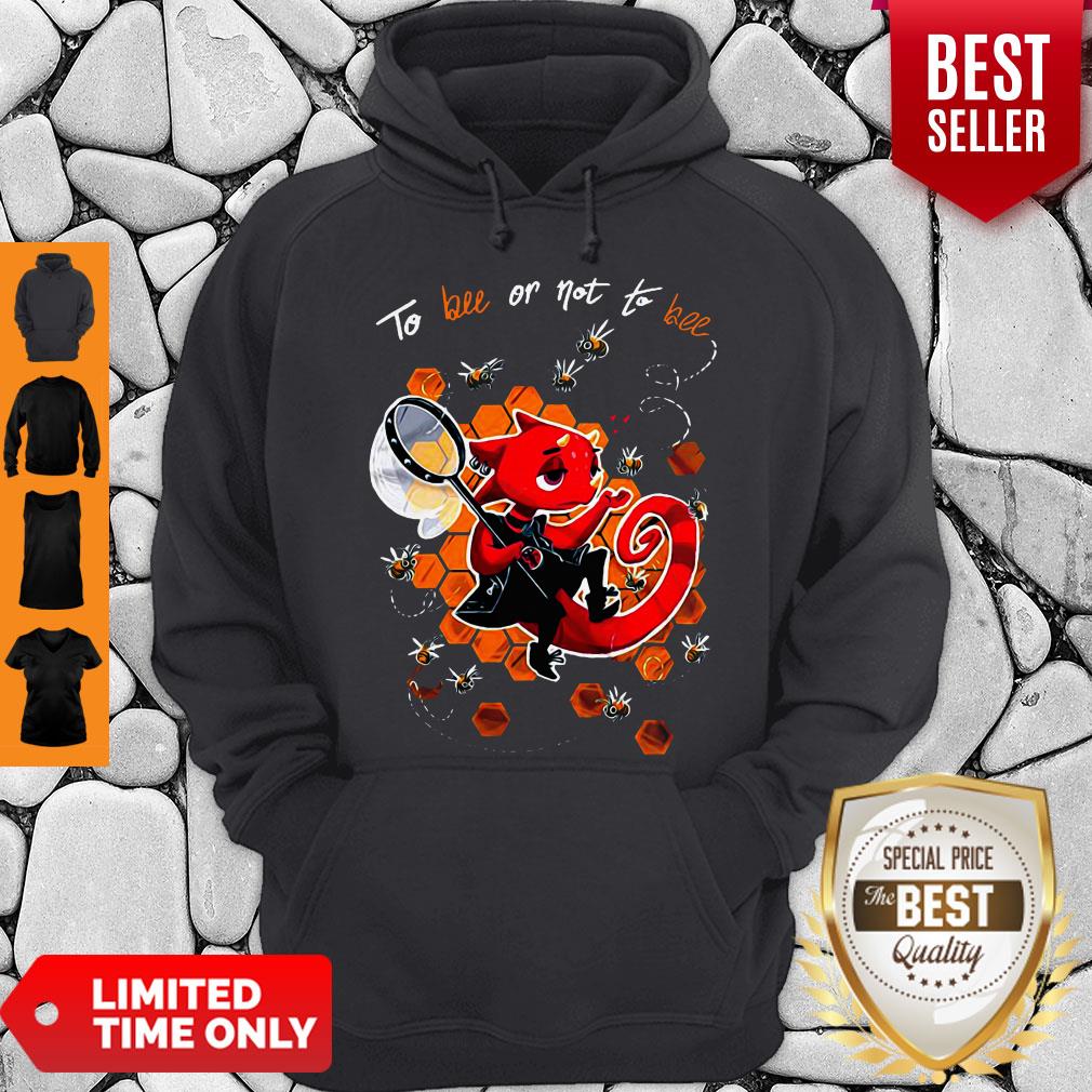 Premium Vintage To Bee Or Not To Bee Hoodie Premium Vintage To Bee Or Not To Bee Hoodie