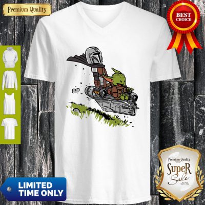 Pretty Calvin And Hobbes V-neck