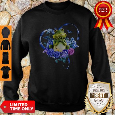 Top I Love Frogs Sweatshirt