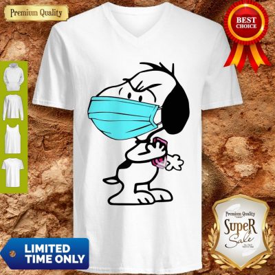 Good Snoopy Wash Your Hands Soap V-neck