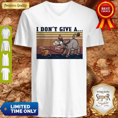 Pretty Mouse and Donkey I Don’t Give A Vintage V-neck