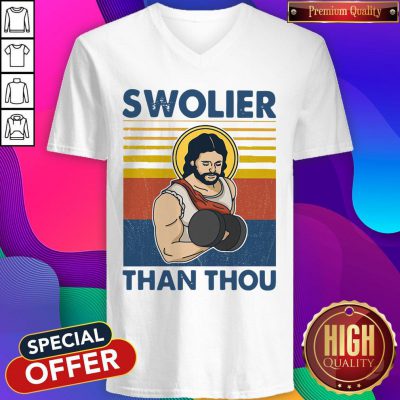 Awesome Swolier Than Thuo Vintage V-neck