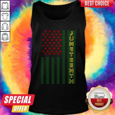 Official Juneteenth Flag Tank Top