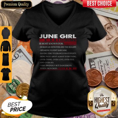 Pretty June Girl Facts Is Most Known For Human Lie Detector And The Realest V-neck