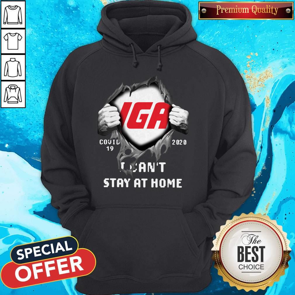 Awesome Blood Inside Me IGA Covid-19 2020 I Can’t Stay At Home Shirt - Image 5