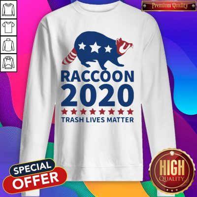Good Raccoon 2020 Trash Lives Matter Sweatshirt