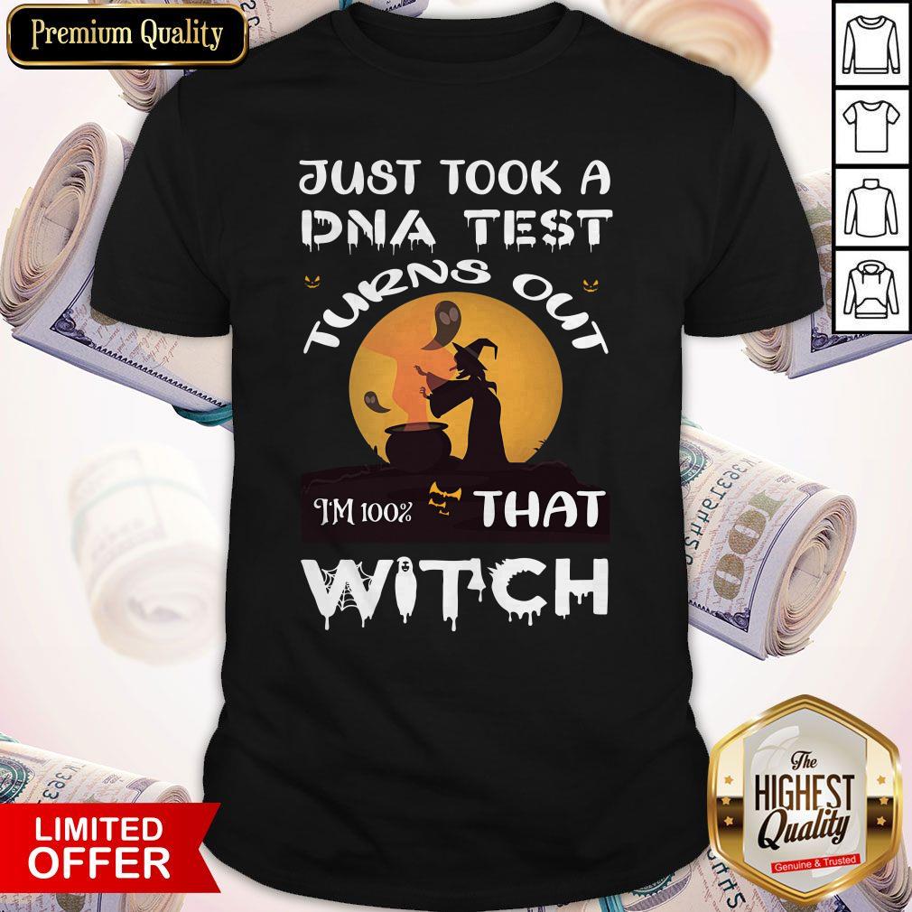 Pretty Halloween Just Took A DNA Test Turns Out I’m 100% That Witch Shirt