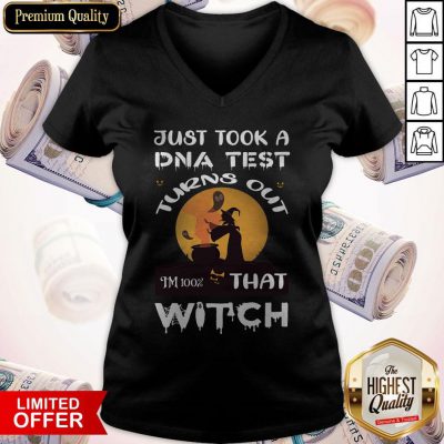 Pretty Halloween Just Took A DNA Test Turns Out I’m 100% That Witch V-neck