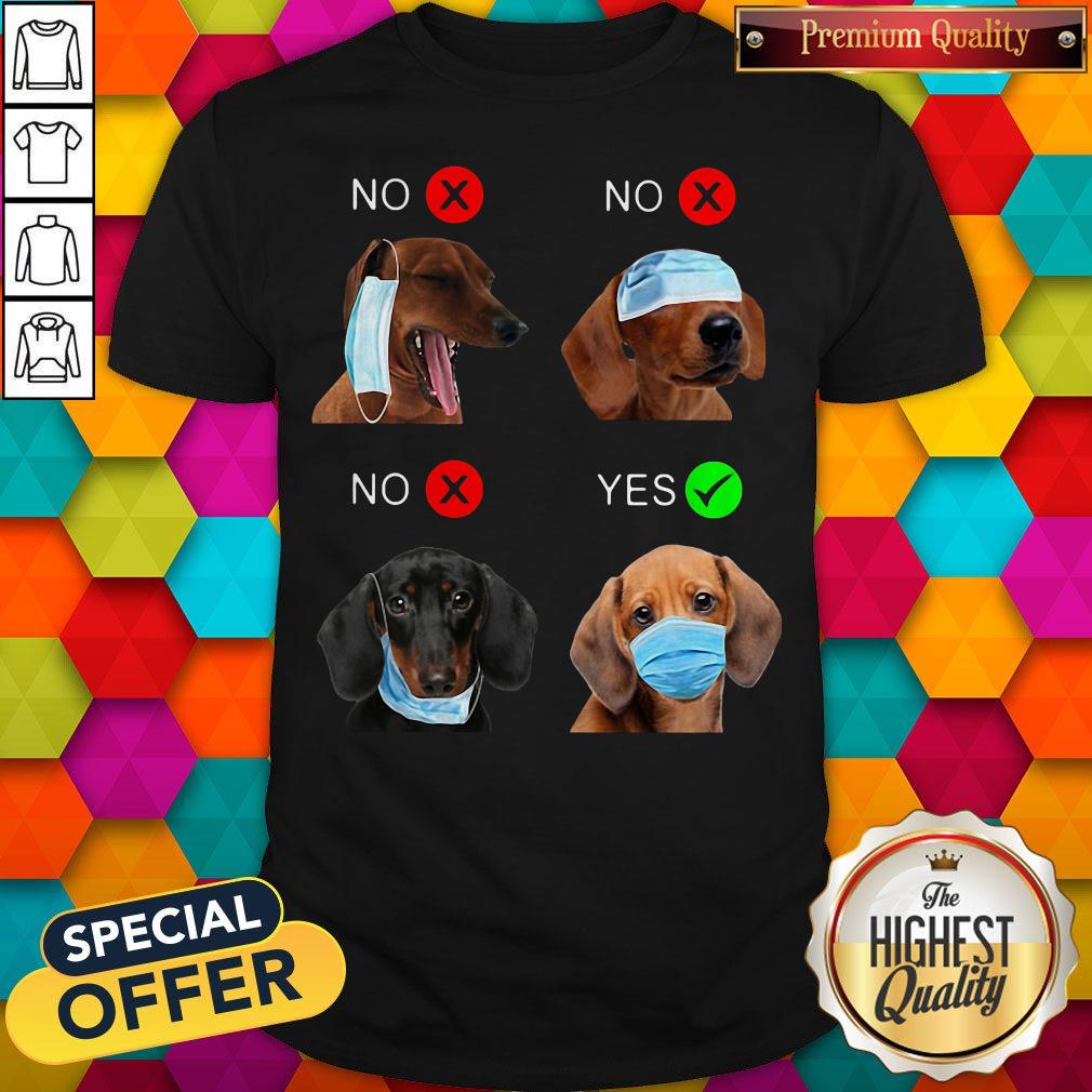 Beagle How To Wear Your Face Mask Shirt