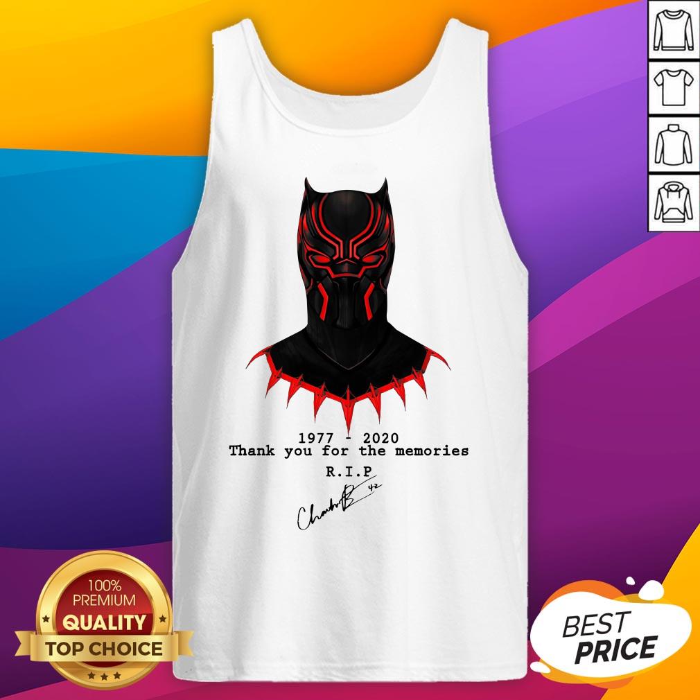 Black Panther Thank You For The Memories Signature Shirt - Image 2