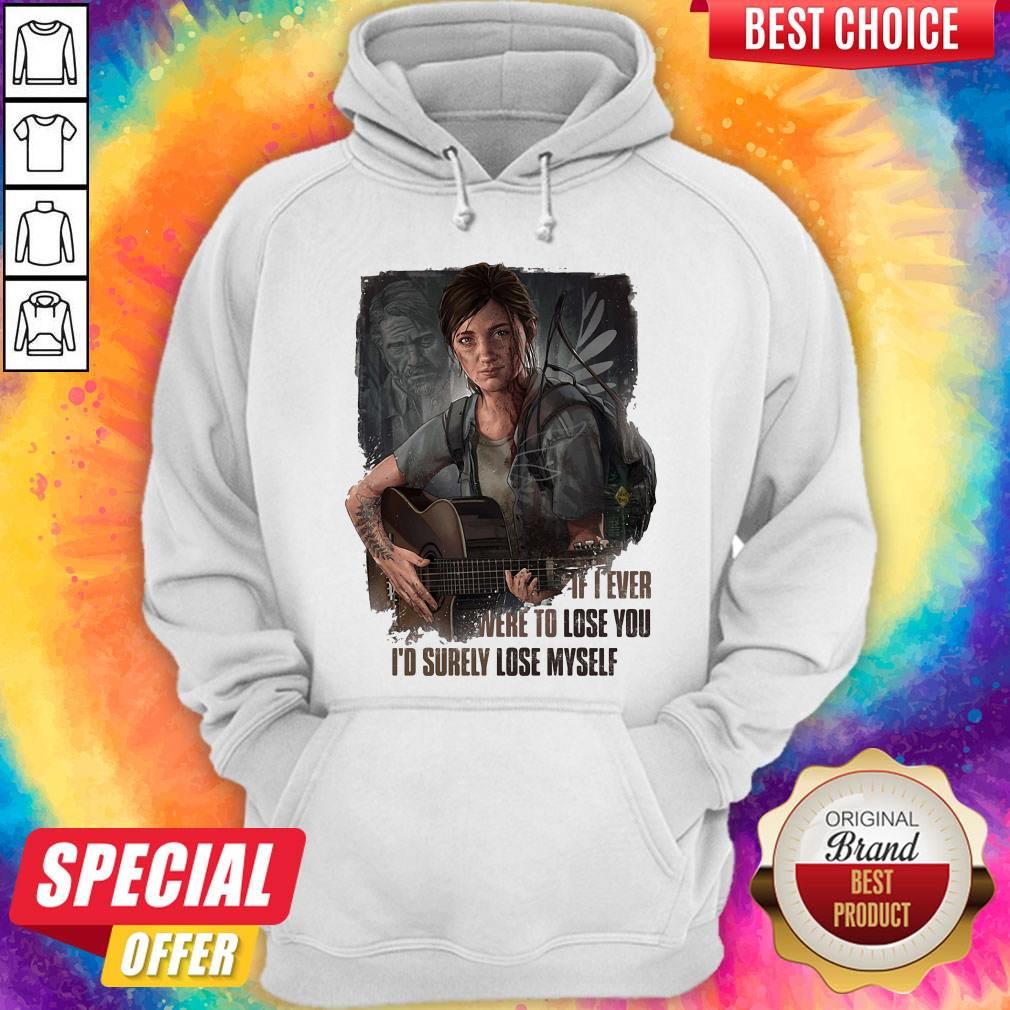 If I Ever Were To Lose You I'd Surely Lose Myself Lady Guitar Shirt - Image 3