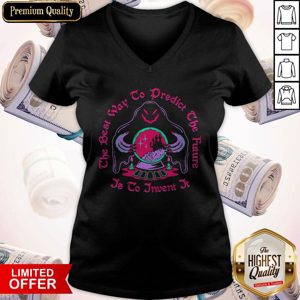 Official The Best Way To Predict The Future Is To Invent It Halloween Shirt - Image 3