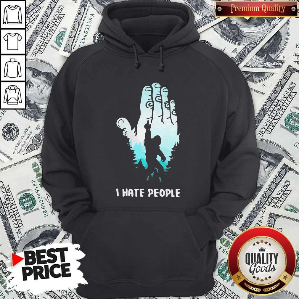 Original I Hate People Bigfoot Fu-K Shirt - Image 5