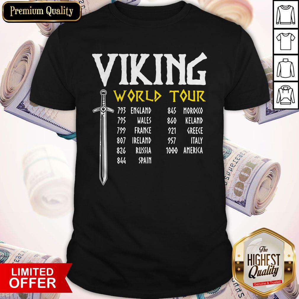 Perfect Viking World Tour Shirt