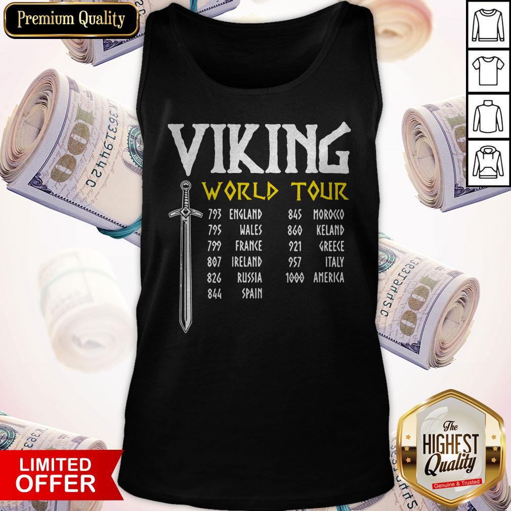 Perfect Viking World Tour Shirt - Image 5