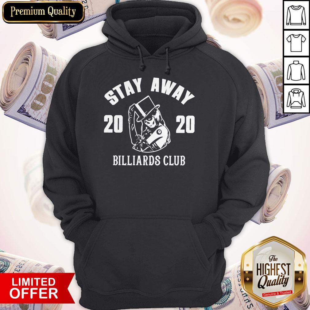 Top Stay Away 2020 Billiards Club Shirt - Image 3