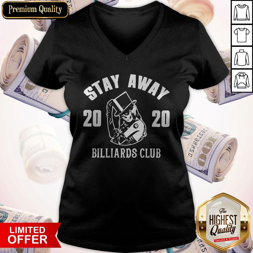 Top Stay Away 2020 Billiards Club Shirt - Image 4