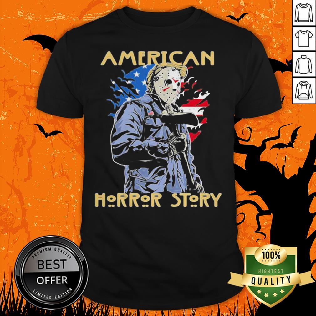 Halloween Jason Voorhees American Horror Story American Flag Independence Day Shirt