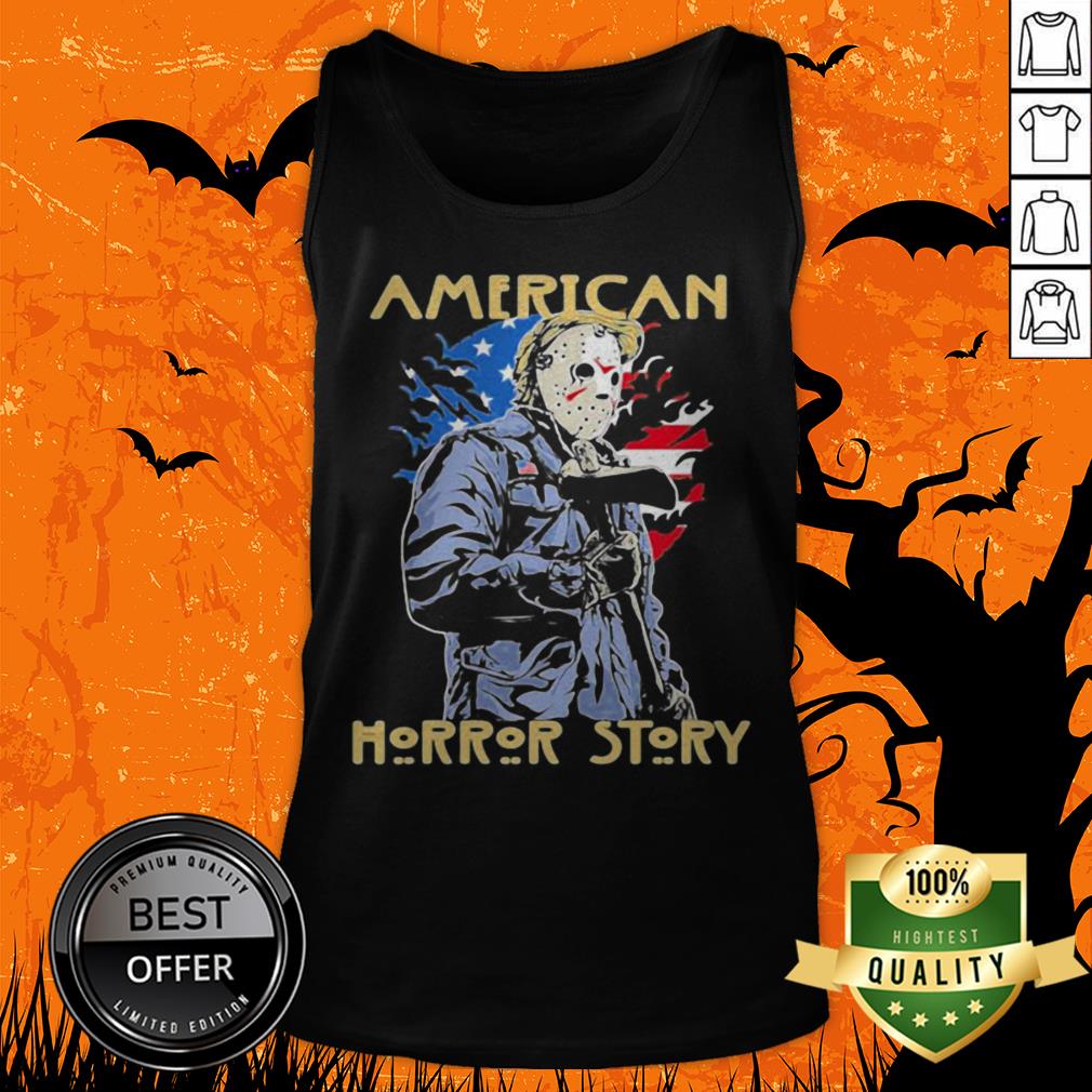 Halloween Jason Voorhees American Horror Story American Flag Independence Day Shirt - Image 5