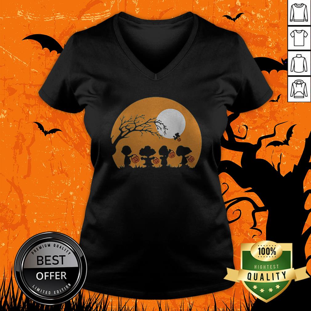 Halloween Snoopy Charlie Brown Woodstock And Friends Shirt - Image 4