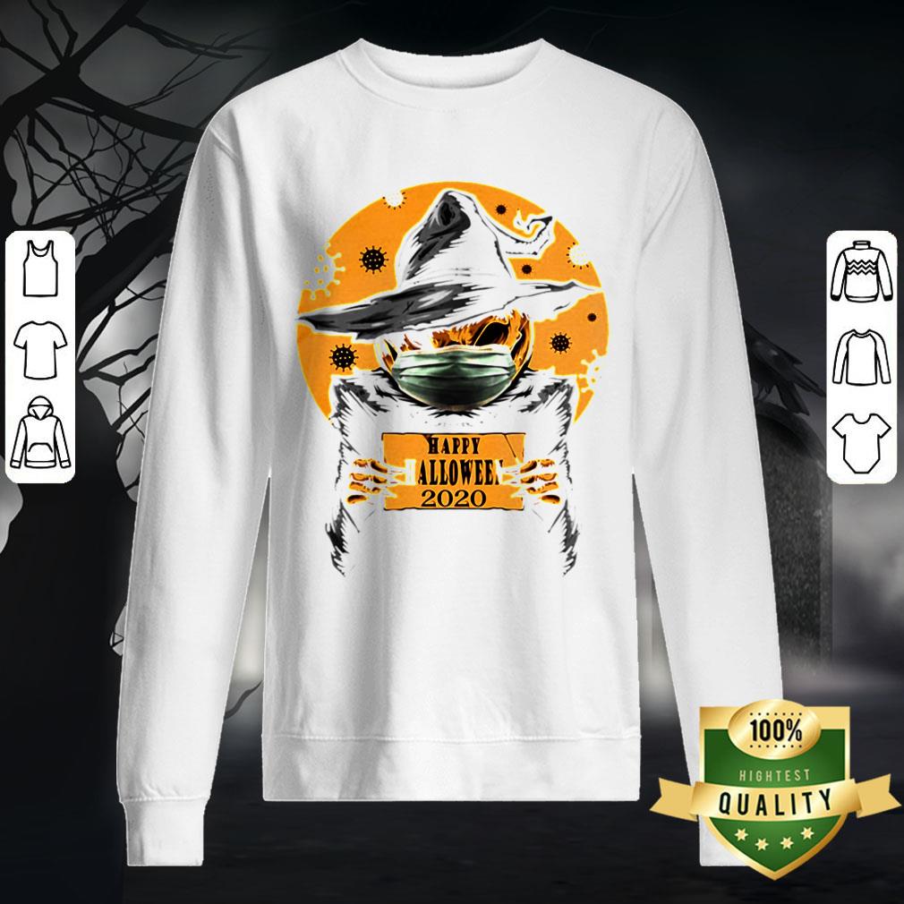 Happy Halloween Jack Skellington Witch 2020 Covid-19 Shirt - Image 2