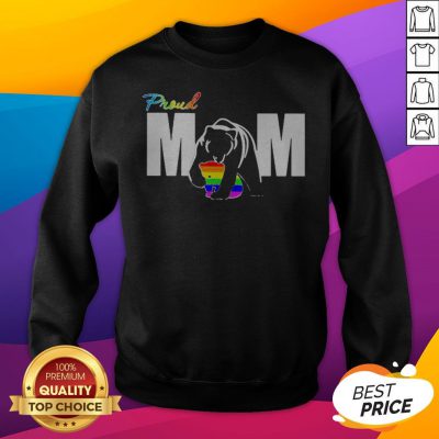 Alternative view of Original Bear Proud Mom LGBT Pride Shirt