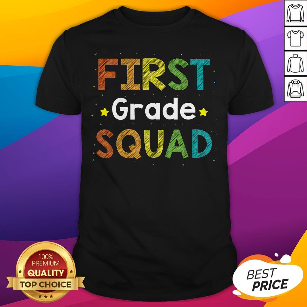 Premium First Grade Squad Back To School Shirt