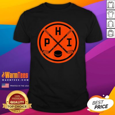 Official Philadelphia Ice Hockey Sticks Philly PHI Flyer Vintage Shirt - Design By Warmtees.com