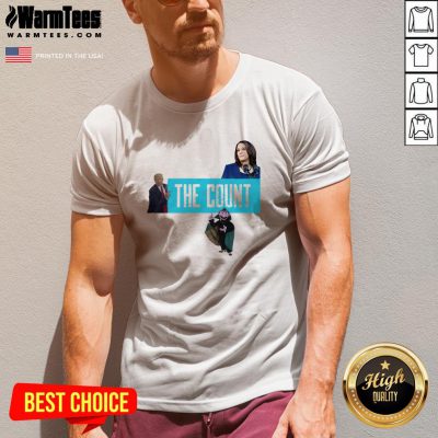 Premium The Count Our New President 2021 V-neck - Design By Warmtees.com